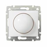  - Legrand Valena Бел Светорегулятор поворотный 40-400W для ламп накаливания (вкл поворотом) (770061)