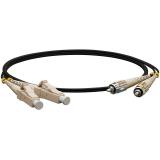  - Hyperline FC-D2-62-LC/PR-ST/PR-H-5M-LSZH-BK