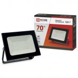  - Прожектор светодиодный СДО-7 70Вт 230В 6500К IP65 черн. IN HOME 4690612034645