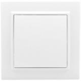  - Выключатель 1-кл. СП Минск 10А IP20 бел. Basic EKF ERV10-021-10