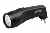 - Фонарь ручной AccuF2-L04-bk 4LED аккумулятор 400мА.ч 2 режима: 100проц./25проц. выдвижная вилка; индикатор зарядки черн. ФАZА 5000797