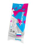  - Удлинитель 3х5м 6А IP20 ПВС 2х0.75 КОСМОС YKsm5m-3g(6A)S