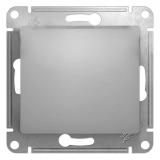  - Переключатель проходной 1-кл. СП Glossa 10А IP20 (сх. 6) 10AX механизм алюм. SE GSL000361