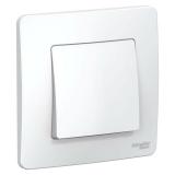  - Выключатель 1-кл. СП Blanca 6А IP20 (сх. 1) 250В бел. SE BLNVS006101