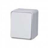  - Переключатель проходной 1-кл. ОП AtlasDesign Profi54 IP54 10AX бел. SE ATN540161