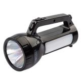  - Фонарь-прожектор аккумуляторный PA-504 SMD LED 1Вт боков. светильник 24 SMD LED 2 режима 4 Трофи Б0042439